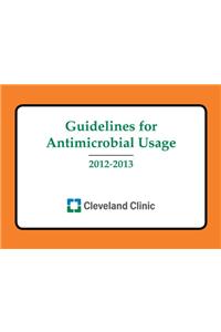 Guidelines for Antimicrobial Usage 2012-2013