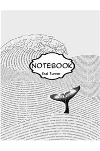 Notebook Journal : Whale 01: Pocket Notebook Journal Diary, 120 pages, 8.5 x 11 (Dot-Grid,Graph,Lined,Blank Notebook Journal)