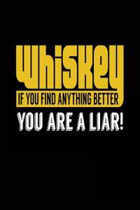Whiskey If You Find Anything Better You Are A Liar!