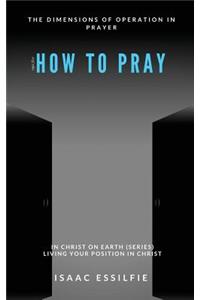 Topic Five: How to Pray - The Dimensions of Operation in Prayer: In Christ on Earth (Series): Living Your Position in Christ