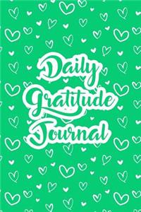 Gratitude Journal Scribbly Hearts Pattern 11