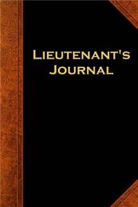 Lieutenant's Journal