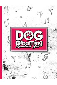 Dog Grooming Appointment Book