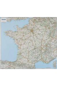 France - Michelin rolled & tubed wall map Encapsulated