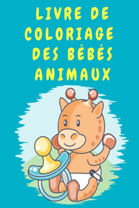 Livre de coloriage des bébés animaux