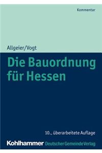 Die Bauordnung Fur Hessen