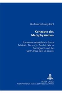 Konzepte Des Metaphysischen