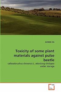 Toxicity of some plant materials against pulse beetle