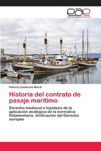 Historia del contrato de pasaje marítimo