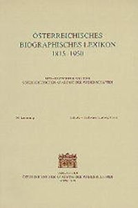 Osterreichisches Biographisches Lexikon 1815-1950