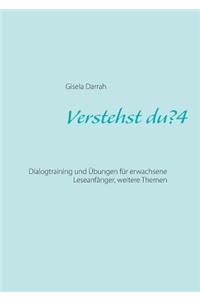 Verstehst du? 4, neu