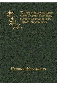 Жизнь великого моурава князя Георгия Саk
