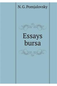 Essays bursa