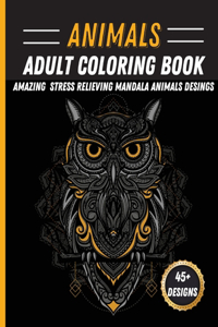 Animals Mandala Coloring Book