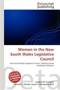 Women in the New South Wales Legislative Council