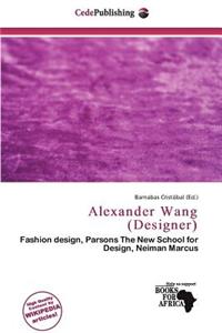 Alexander Wang (Designer)