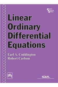 Linear Ordinary Differential Equations