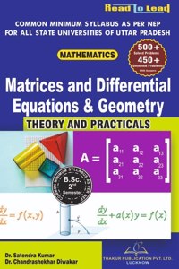 Matrices and Differential Equations & Geometry B.sc -2 semester according to NEP common minimum syllabus for all UP state universities