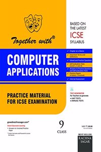 Together with ICSE Practice Material for Class 9 Computer Application for 2019 Examination