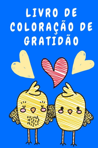 Livro de Coloração de Gratidão