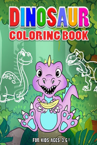 Dinosaur Coloring Book for Kids