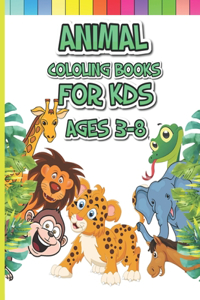 Animal Coloring Books For Kids Ages 3-8
