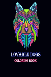 Lovable Dogs Coloring Book
