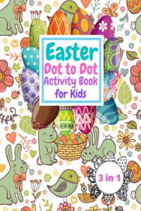 Easter Dot to Dot Activity Book For Kids