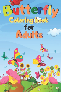 Butterfly Coloring book for Adults