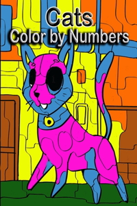 Cats color by numbers