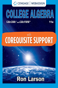 Webassign with Corequisite Support for Larson's College Algebra, Single-Term Printed Access Card