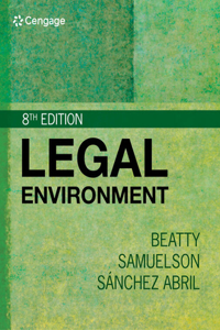 Cengage Infuse for Beatty/Samuelson/Abril's Legal Environment, 1 Term Printed Access Card
