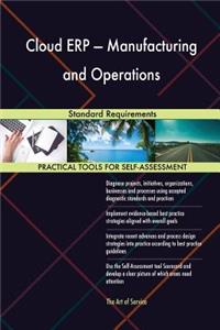 Cloud ERP - Manufacturing and Operations Standard Requirements