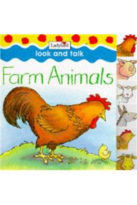 Look And Talk Farm Animals (Look & Talk Board Books)