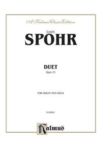 Duet, Op. 13