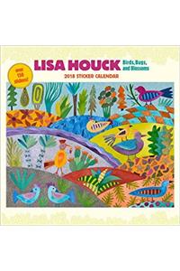 Lisa Houck 2018 Sticker Calendar