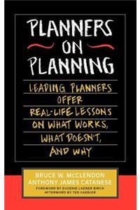 Planners on Planning