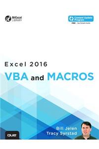 Excel 2016 VBA and Macros