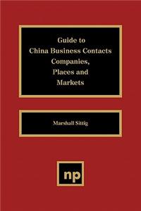 Guide to China Business Contacts Co.