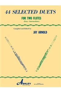 44 Selected Duets for Two Flutes - Book 1