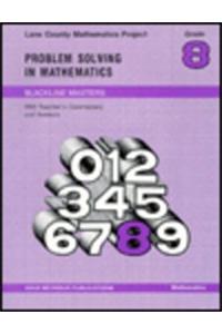 Problem Solving in Mathematics. Grade 8