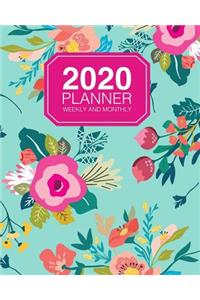 2020 Planner Weekly And Monthly