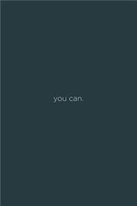 You can.
