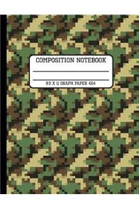 Composition Notebook Graph Paper 4x4