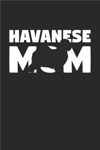 Havanese Journal - Havanese Notebook 'Havanese Mom' - Gift for Dog Lovers