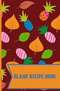 Blank Recipe Book