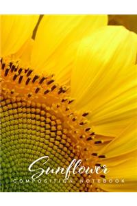 Sunflower Composition Notebook