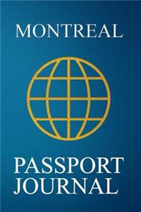 Montreal Passport Journal
