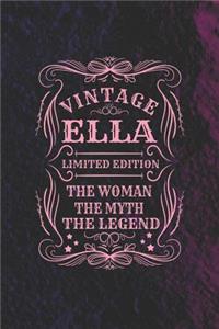 Vintage Ella Limited Edition the Woman the Myth the Legend