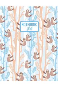 Sloth Notebook